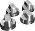 4 Burner Stainless Steel Knob Kit Q6774