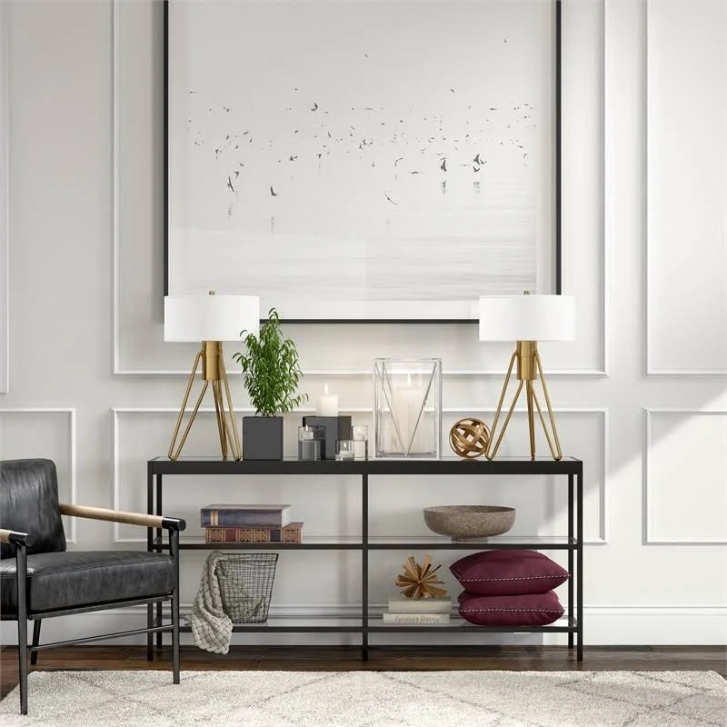 Blackened Bronze Console Table Y547703