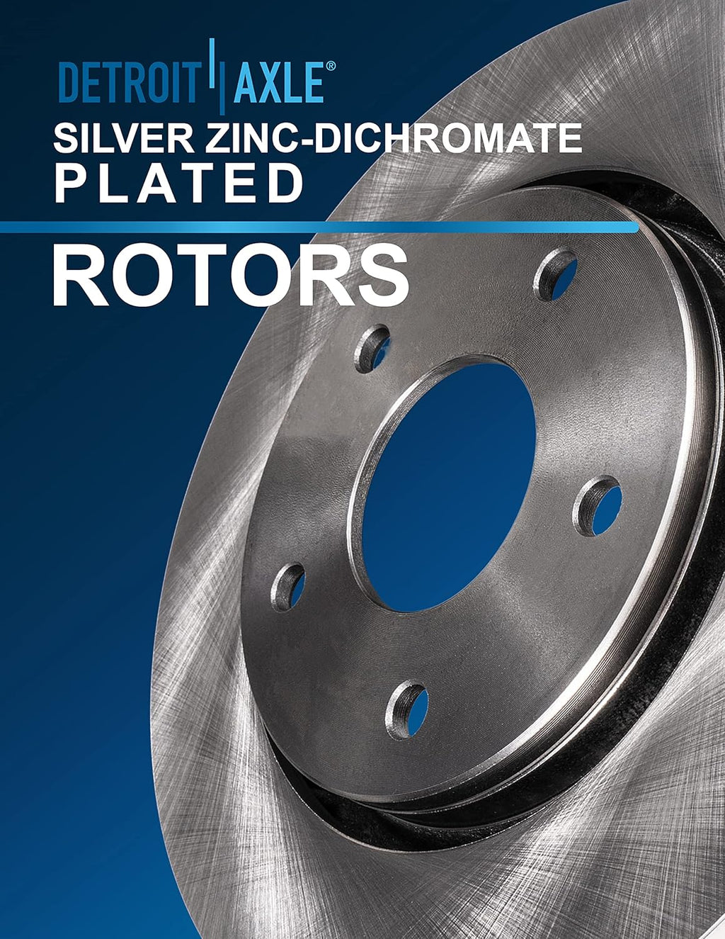 325mm Front Disc Rotors w/Brake Pads Kit 6pc Set P464