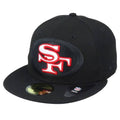 Black San Francisco 49ers Fitted Cap P18222
