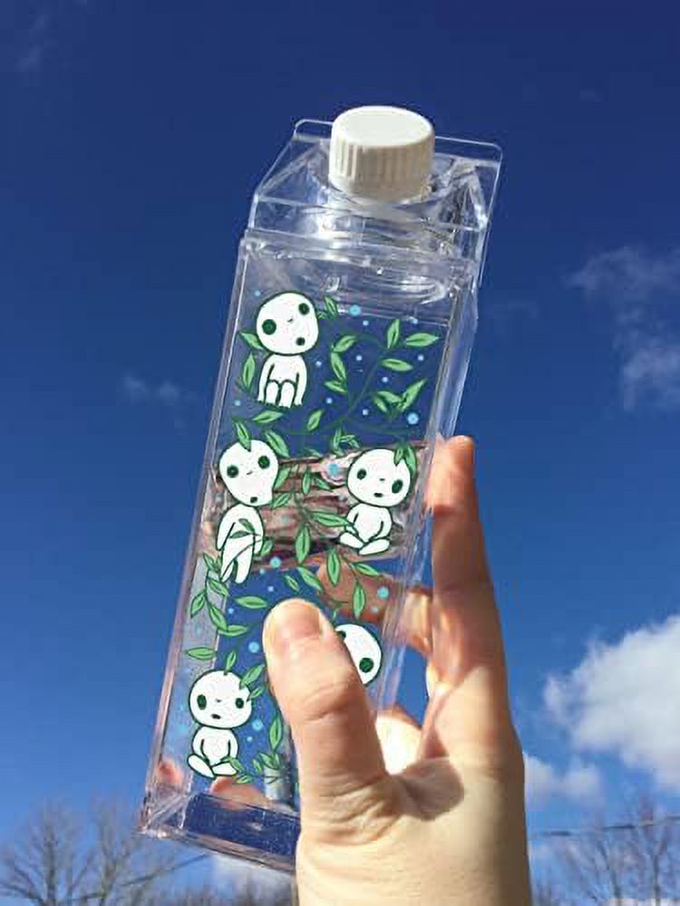 Milk Carton Water Bottle 500ml 16.9oz X85889