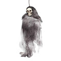 Halloween Scary Skull Doll Decoration Prop (Grey) O343232
