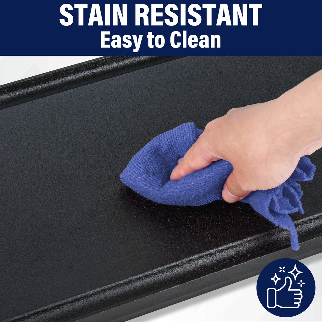 Preseasoned Cast Iron Reversible Griddle Plate Pan V4142