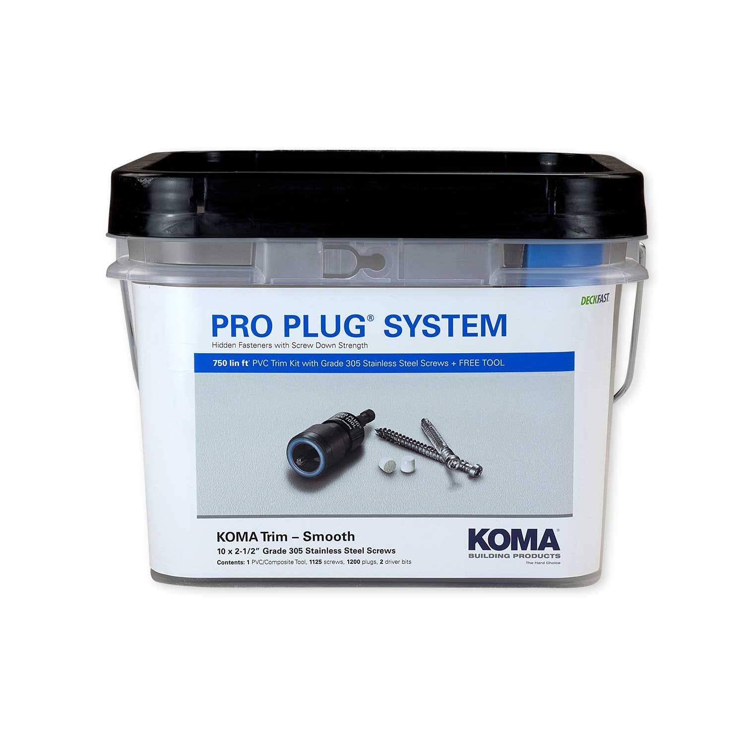750 Linear Feet Epoxy Coated Carbon Steel Pro Plug System P6120
