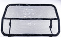 Black Clear Vinyl Plastic Car Divider, Pack of 2 V277