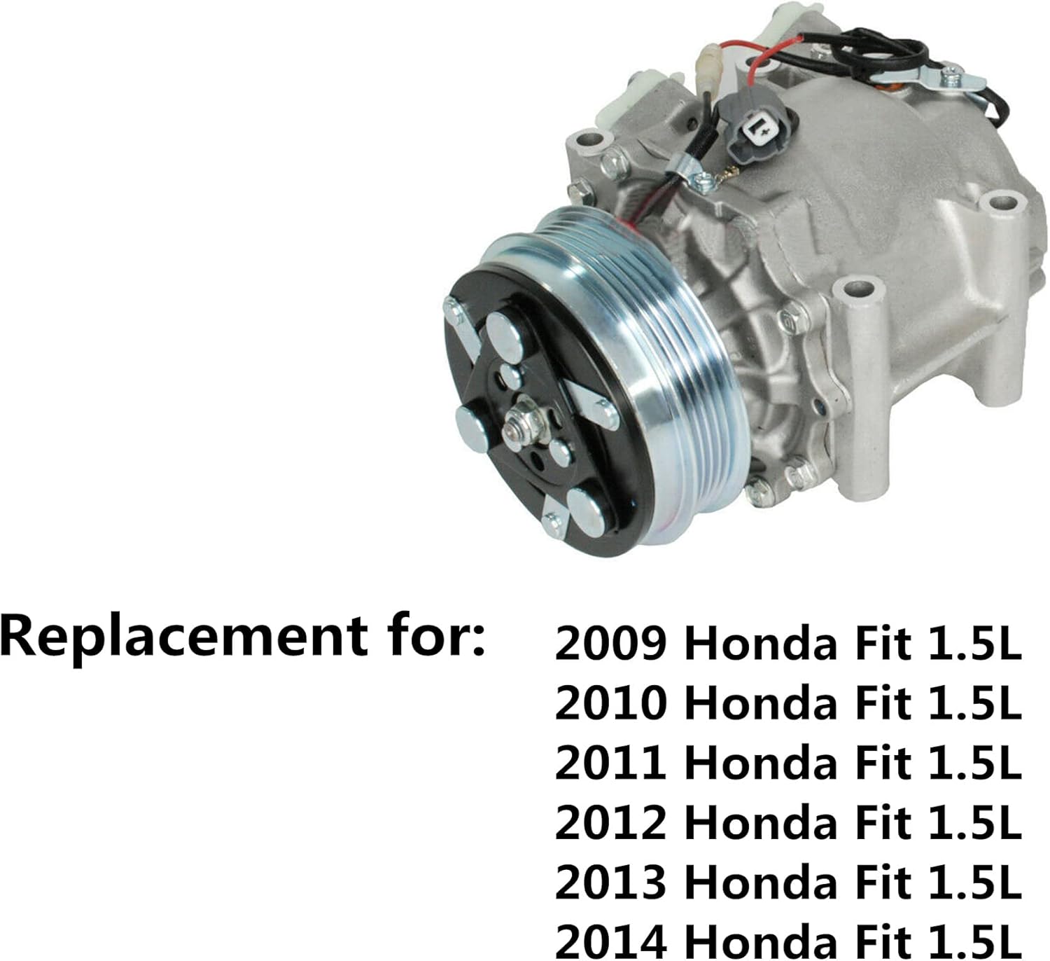 A/C Compressor for Honda Fit 1.5L L4 CO 11312C E1531