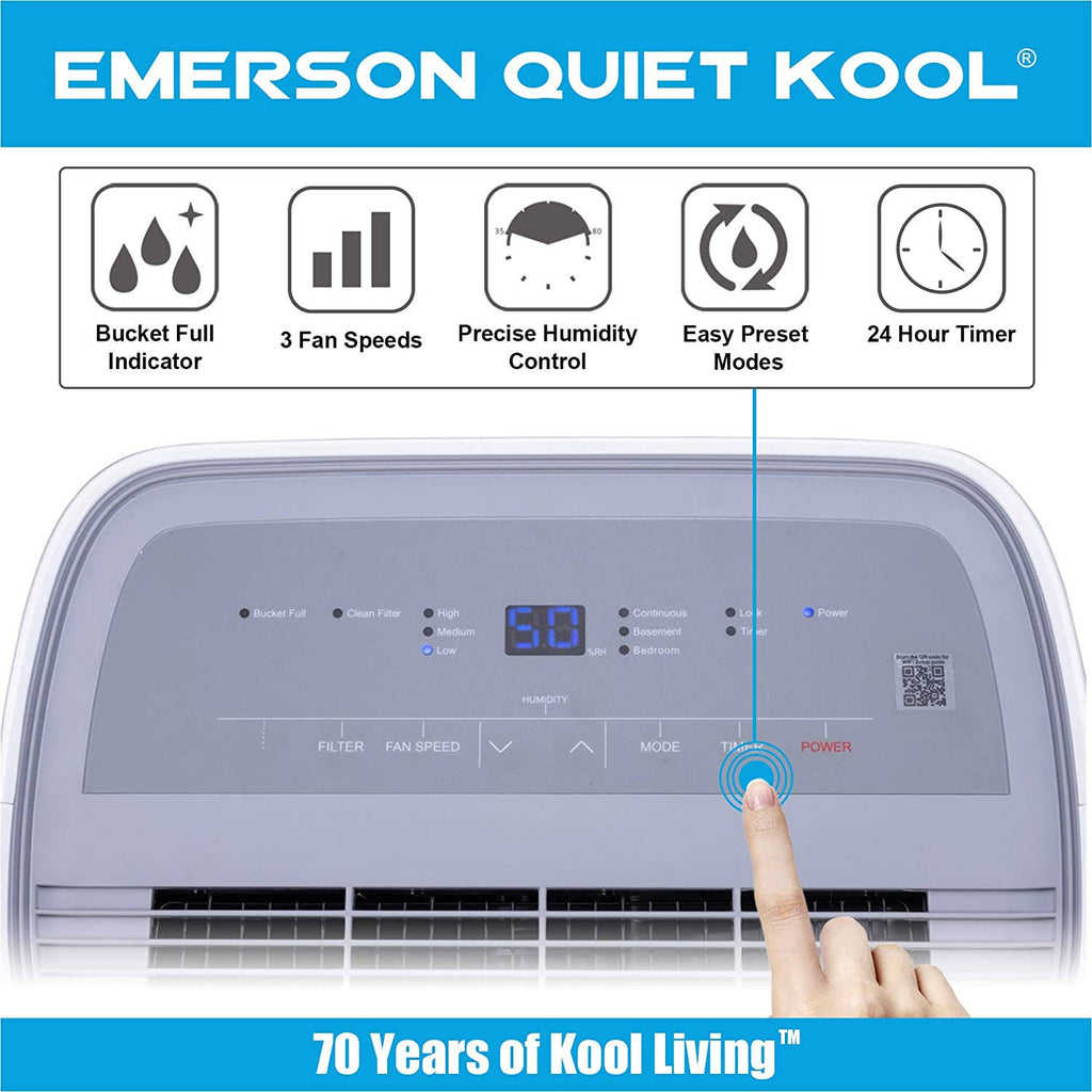 50 Pint Portable Home Dehumidifier A183483