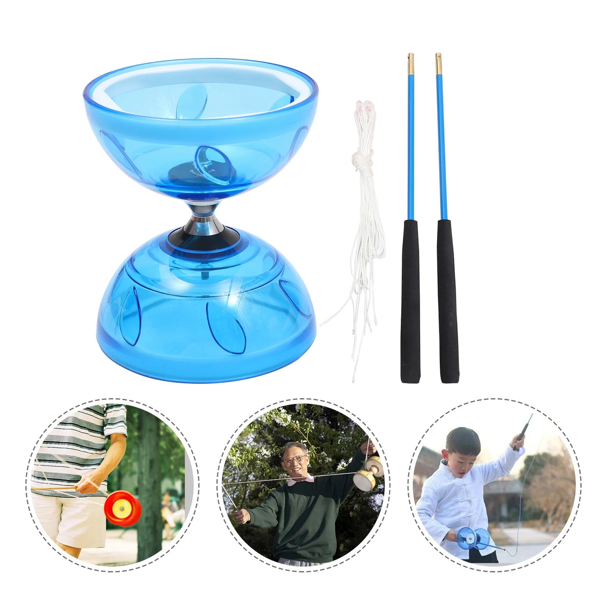 Chinese Yoyo Diabolo Toy U86984