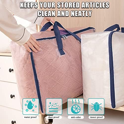 75L Clear Storage Bags with Zipper (2) Q284584