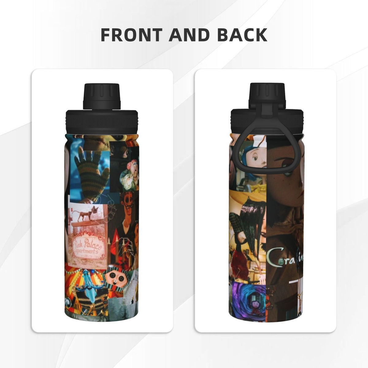 18OZ Stainless Steel Insulated Water Bottle W938