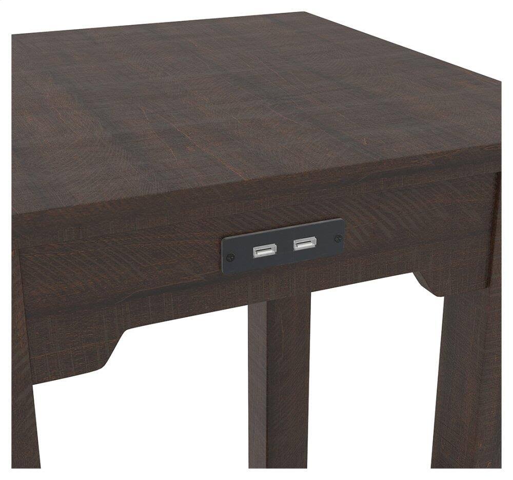 Warm Brown End Table B298