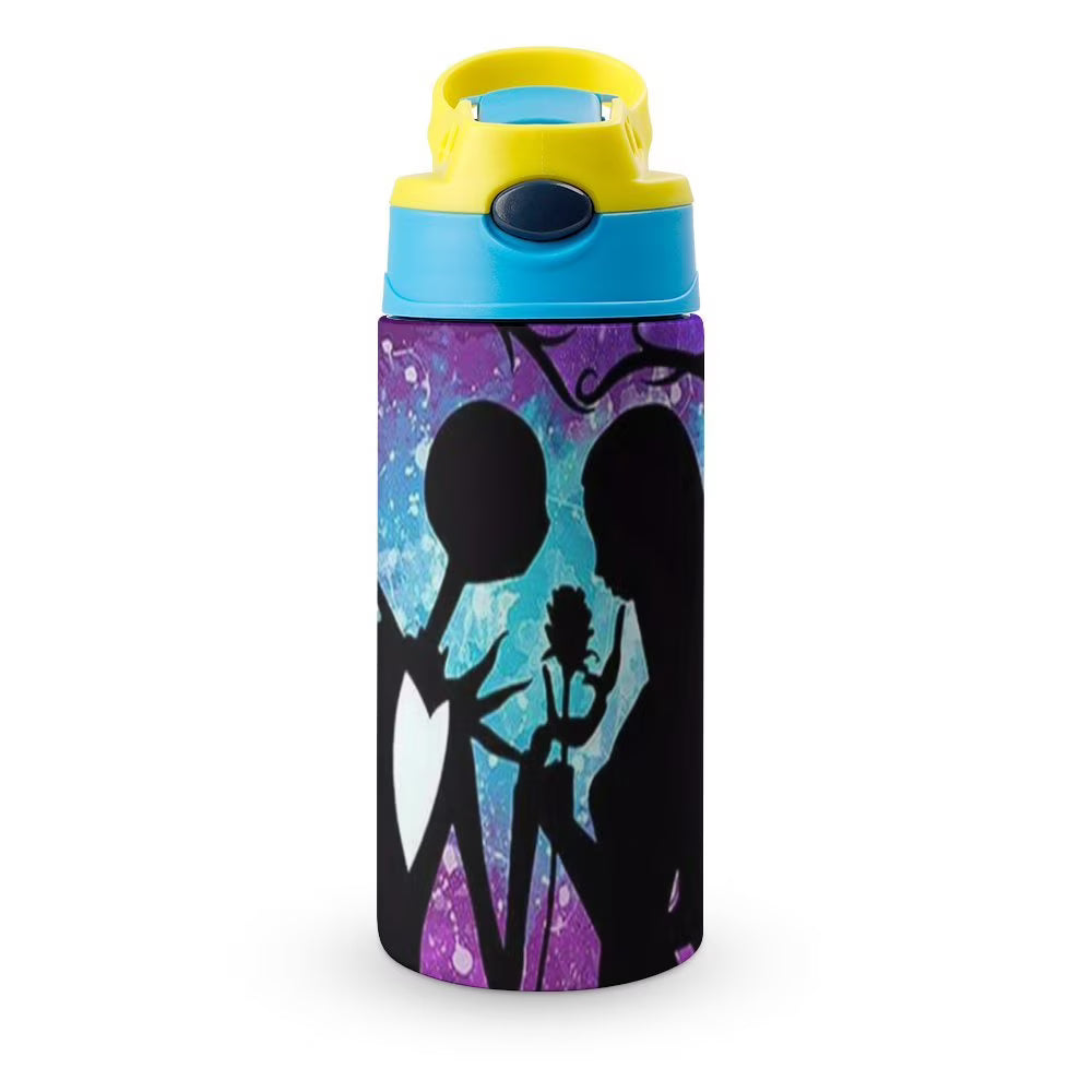 Insulated Stainless Steel Water Bottle With Straw F609860