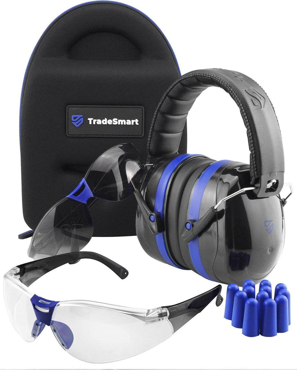 Shooting Earmuffs, Glasses, Earplugs, Protective Case I121