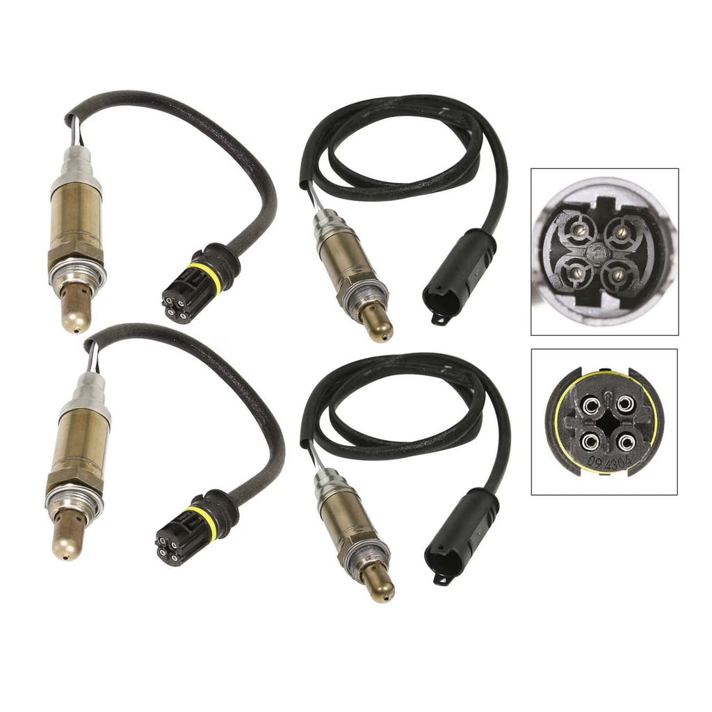 4Pcs Oxygen Sensor for BMW 323i 325i 328i Z3 X3 X5 C254