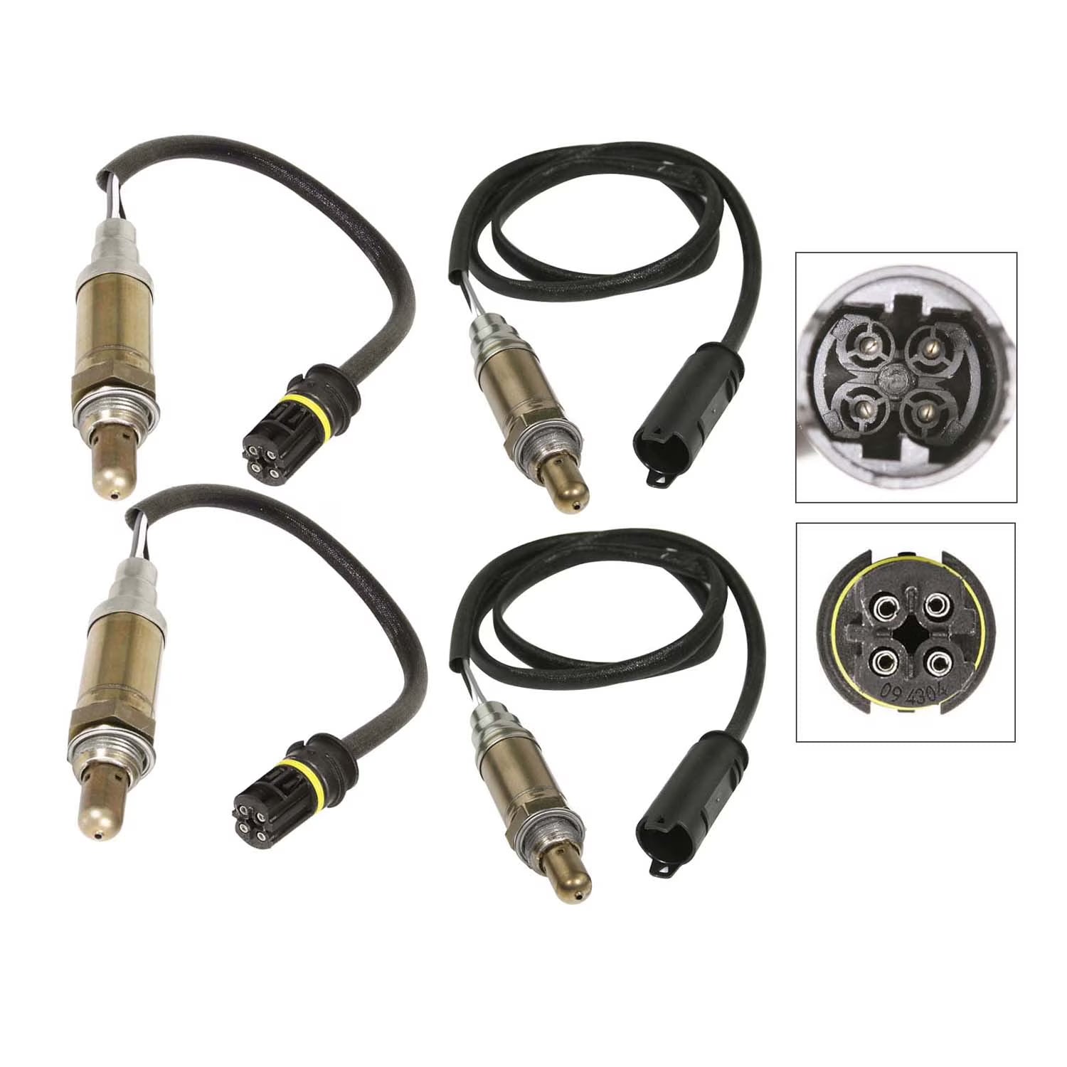 4Pcs Oxygen Sensor for BMW 323i 325i 328i Z3 X3 X5 C254