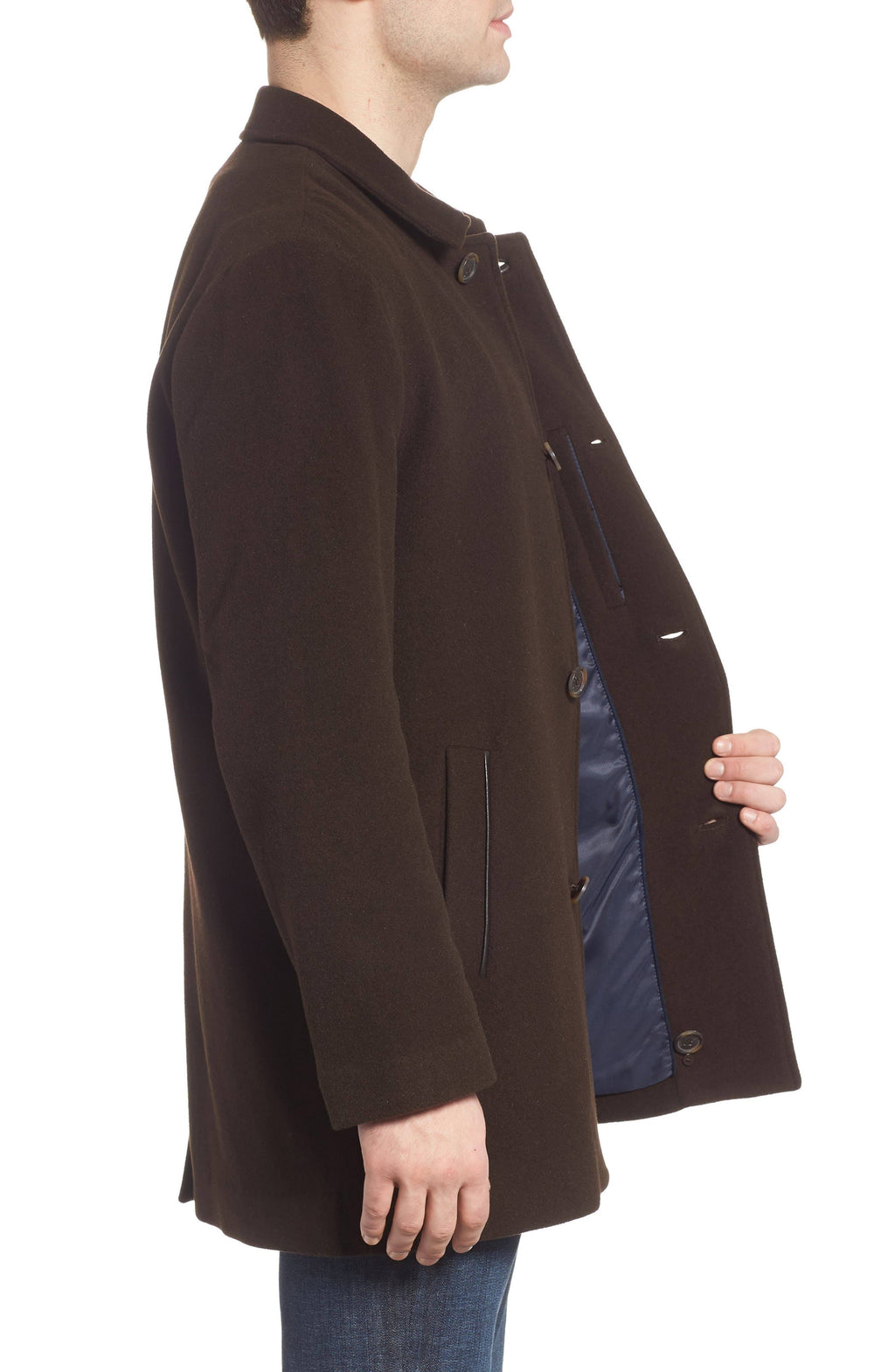 Camel Cashmere Wool Topcoat F84928