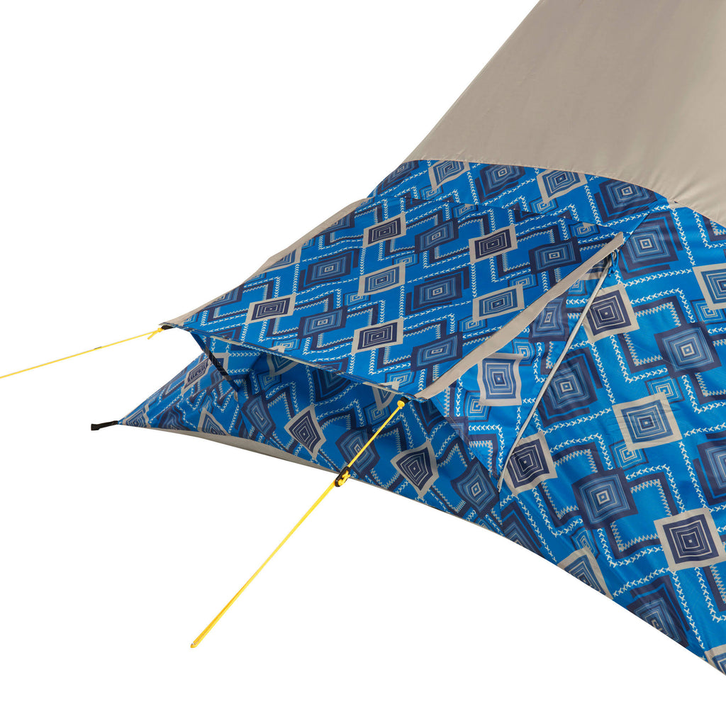 8 Person Teepee Tent, Blue T958
