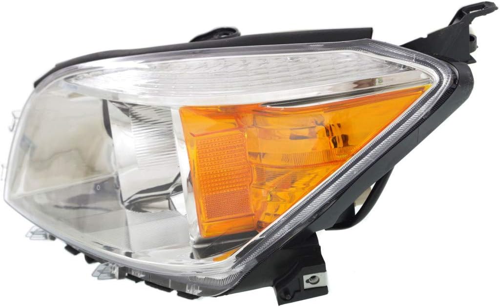 Chrome Bezel Headlight Assembly Passenger Side H88059