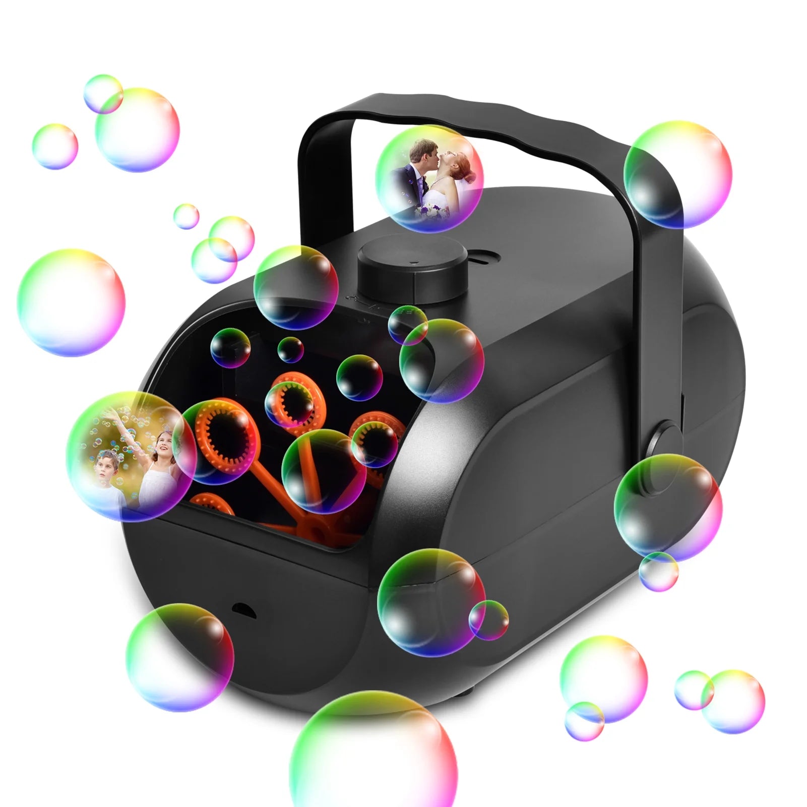 Portable Rechargeable Bubble Machine Z297650