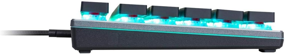 Renewed Tenkeyless Mechanical Keyboard with Cherry MX Low Profile Switches W2193
