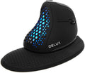 Wireless Ergonomic Vertical Mouse with OLED Screen, 7200DPI, Rechargeable X949