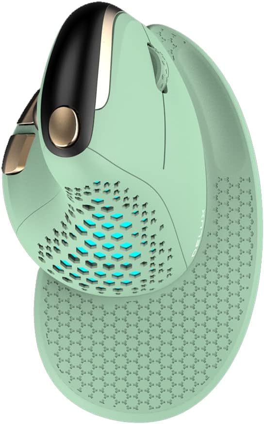 Wireless Ergonomic Vertical Mouse with OLED Screen, 7200DPI, Rechargeable X949