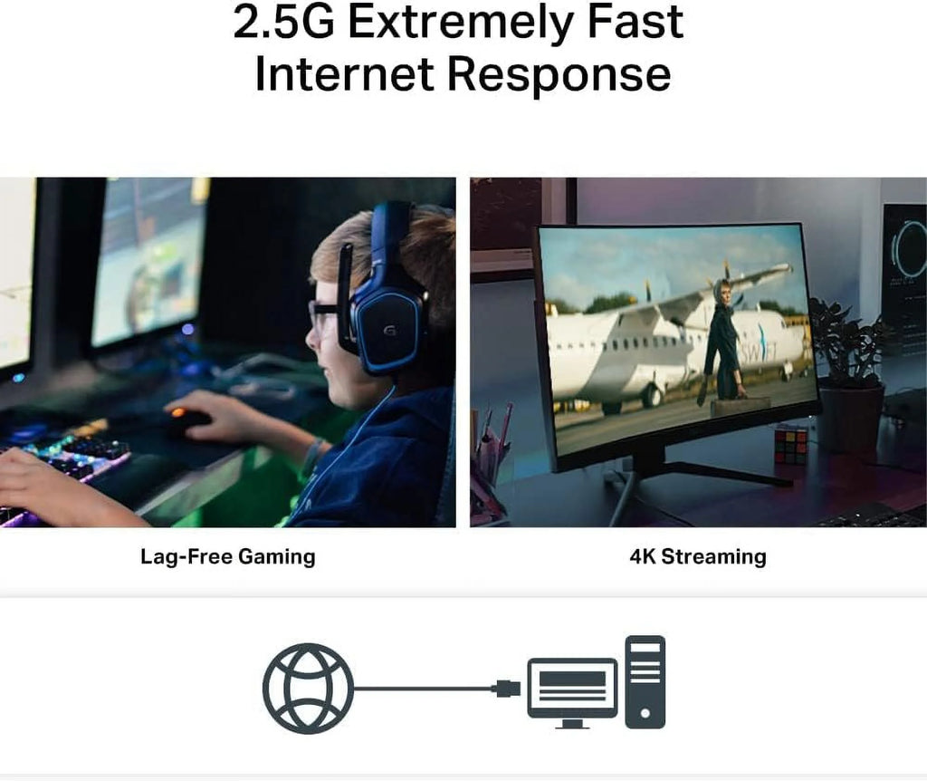2.5 Gigabit Ethernet PCIe Network Adapter N345