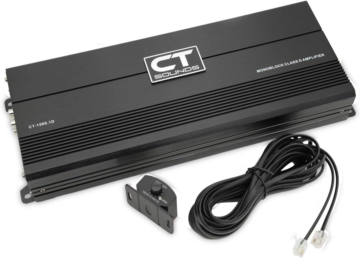 1500 Watts RMS Class D Monoblock Car Audio Amplifier K90822