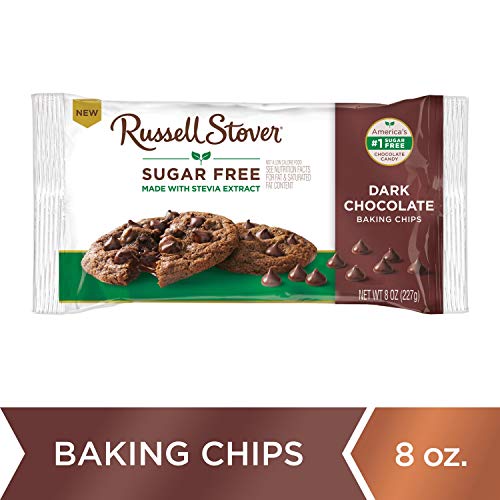 Sugar Free Dark Chocolate Baking Chips, 8 ounce L353241