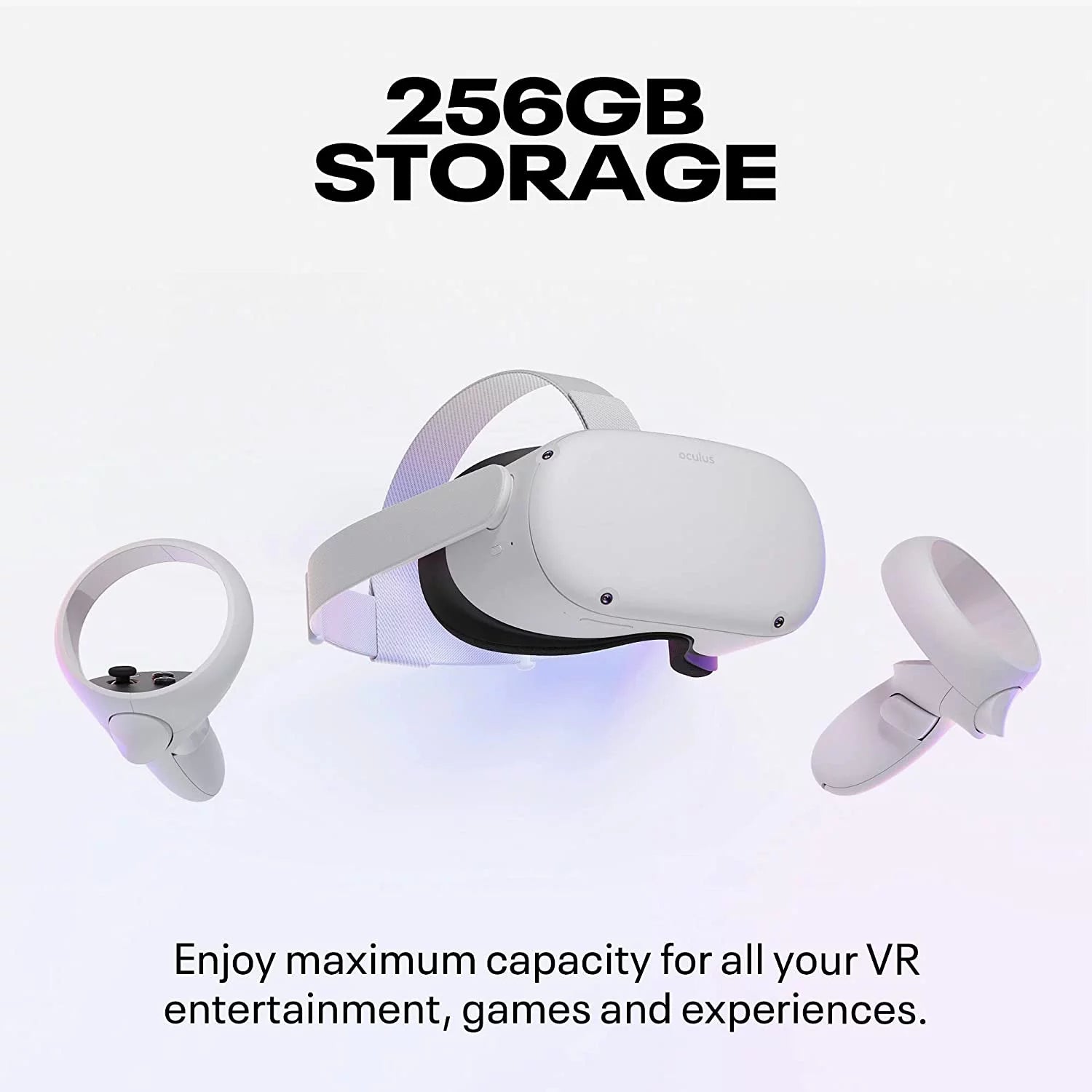256 GB VR Headset with Silicone Controller Grip Cover F5723