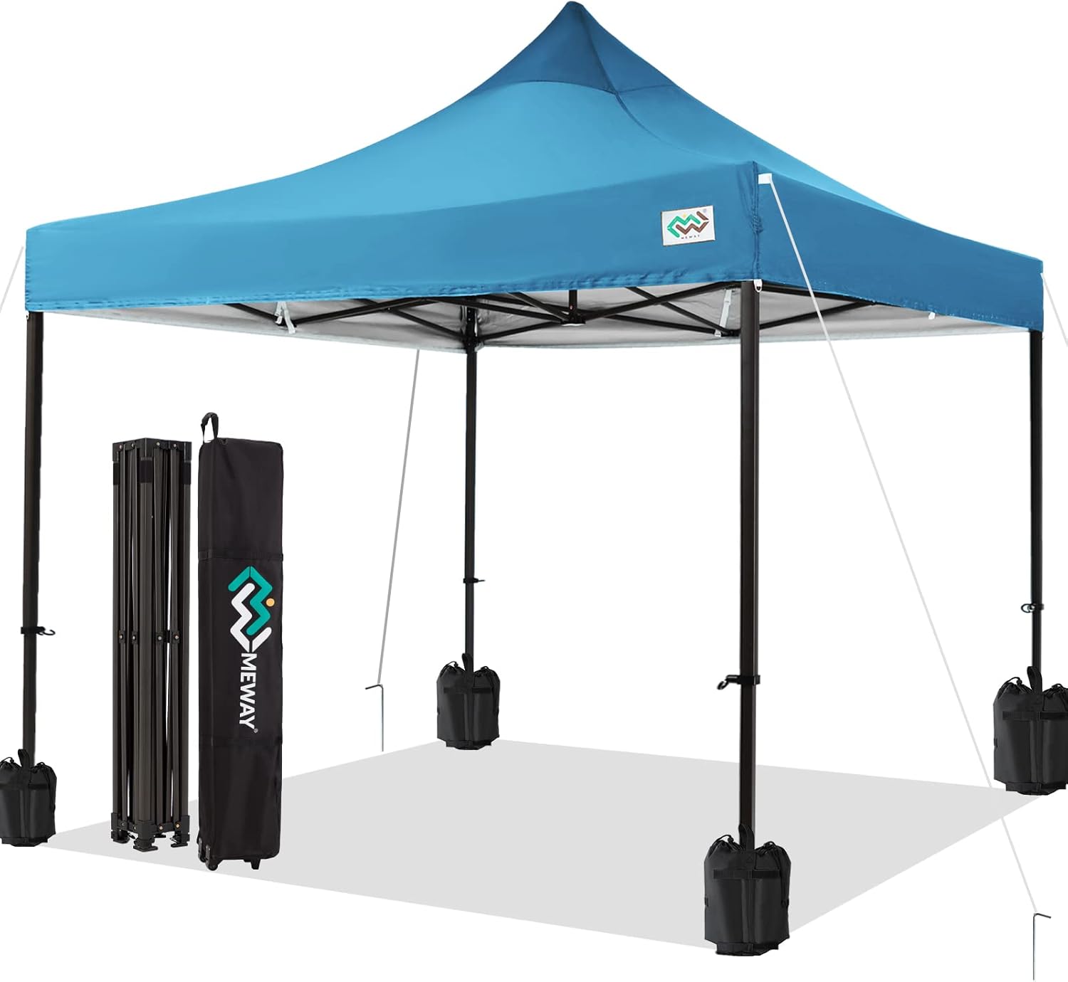 Royal Blue 10 x 10 Ft Canopy Tent with Wheeled Bag N741109