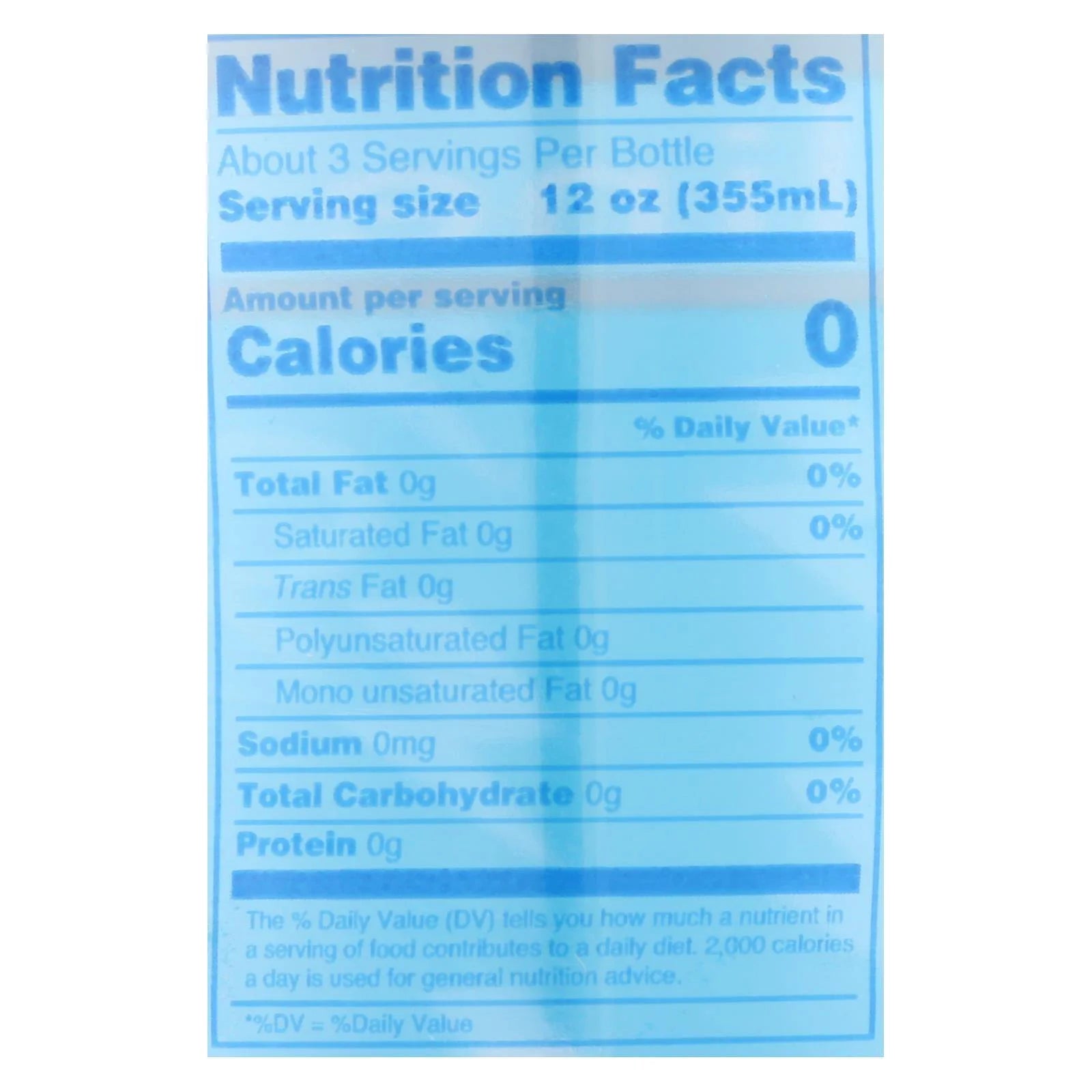 Alkaline Water pH 9.5+ Electrolyte, Case of 12, 33.8 FZ Y96317