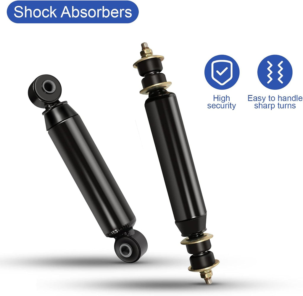 Front and Rear Shock Absorbers for Club Car DS G&E 1988-up, Precedent G&E 2004-up, 4pcs J3265