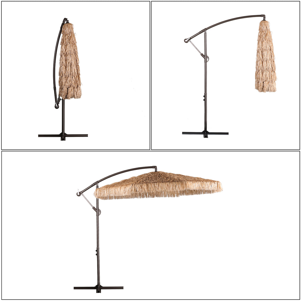 9 FT Thatch Tiki Umbrella U503