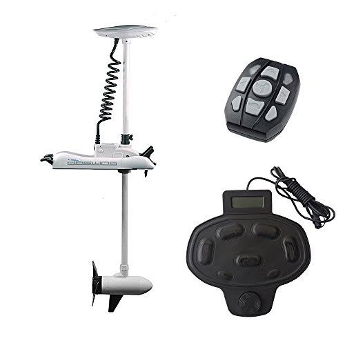 12V 55lbs Bow Mounted Electric Trolling Motor with Foot Control S257710