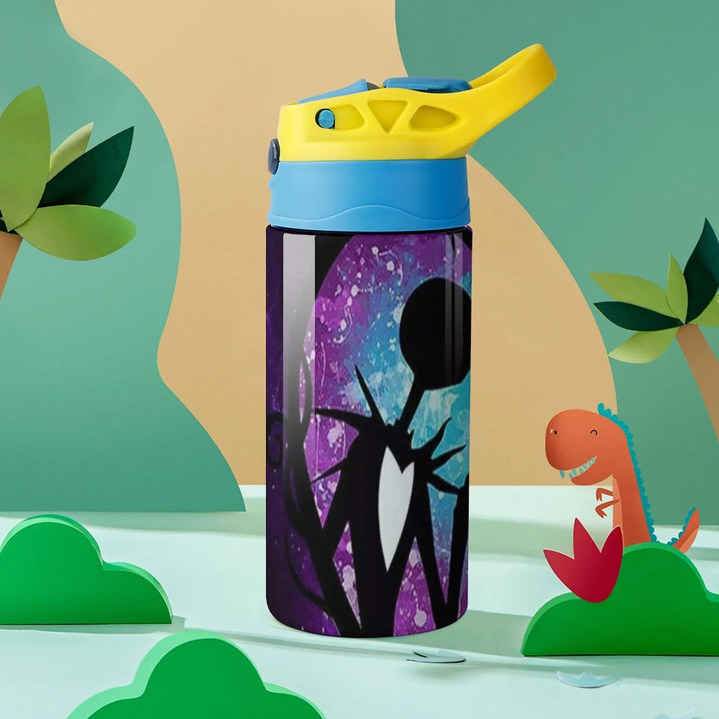 Insulated Stainless Steel Water Bottle With Straw F609860