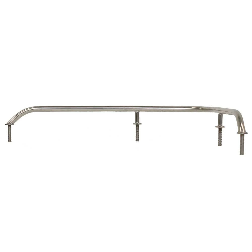 4-Post Polished Stainless Steel Corner Grab Rail I21761