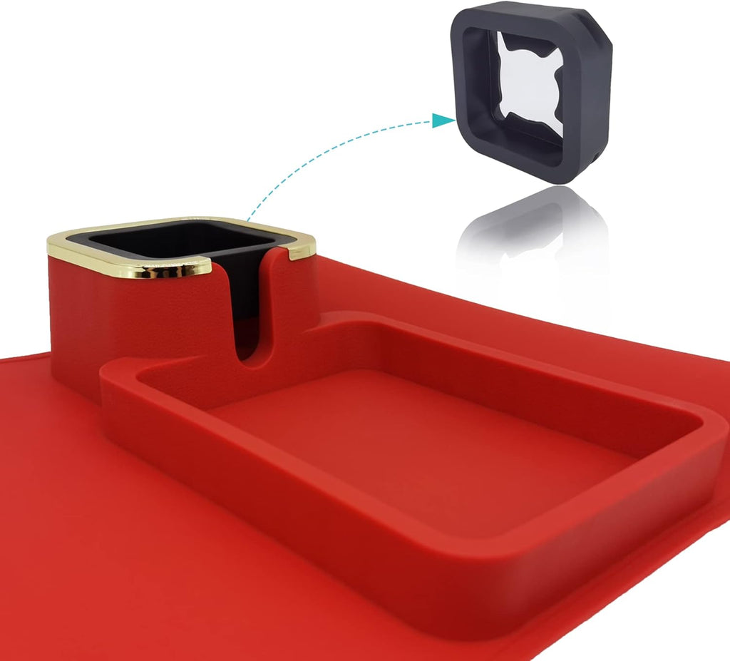 Blue Sofa Armrest Tray with Cup Holder Z22469