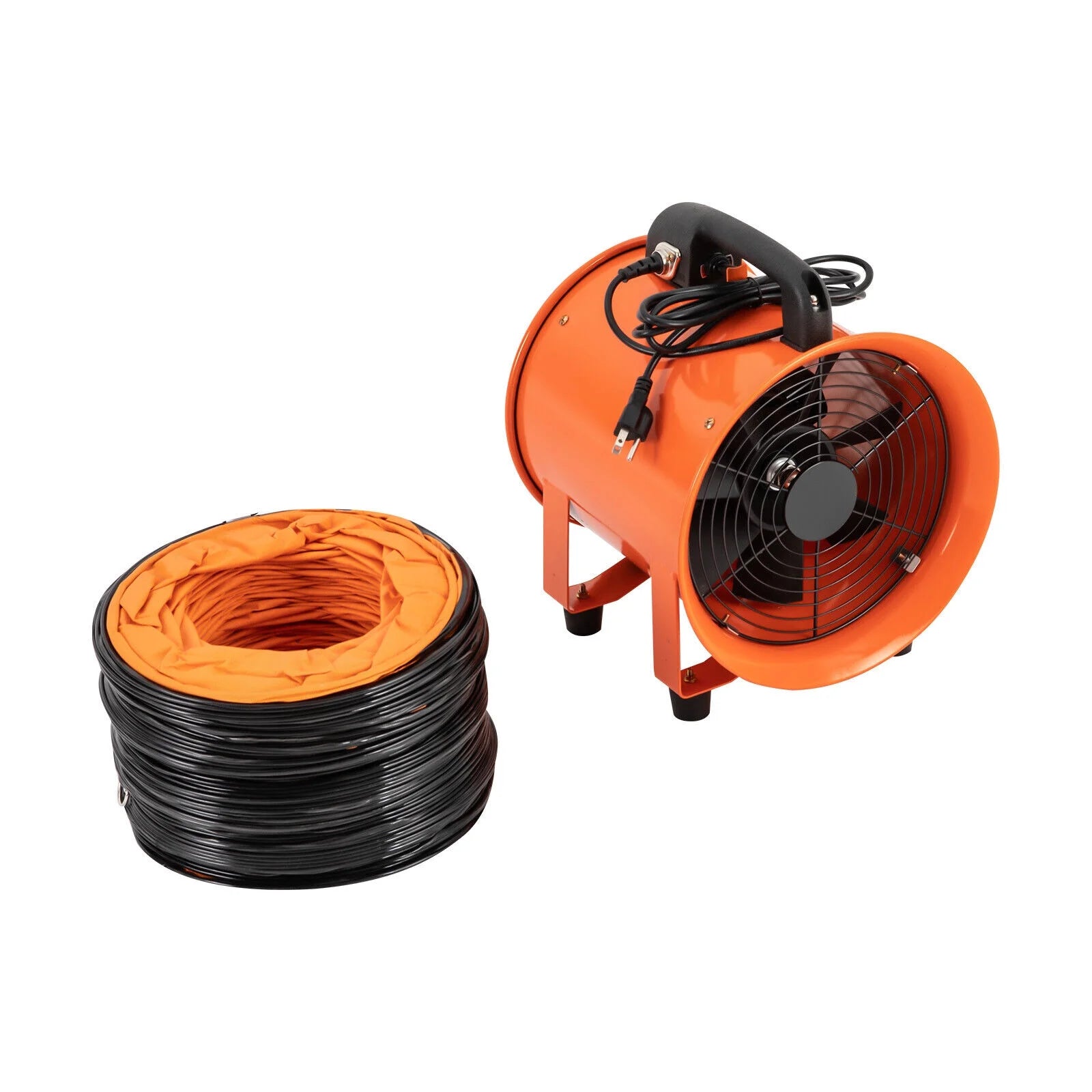 10 Inch Portable Ventilation Fan with 32.8ft Duct Hose C673351