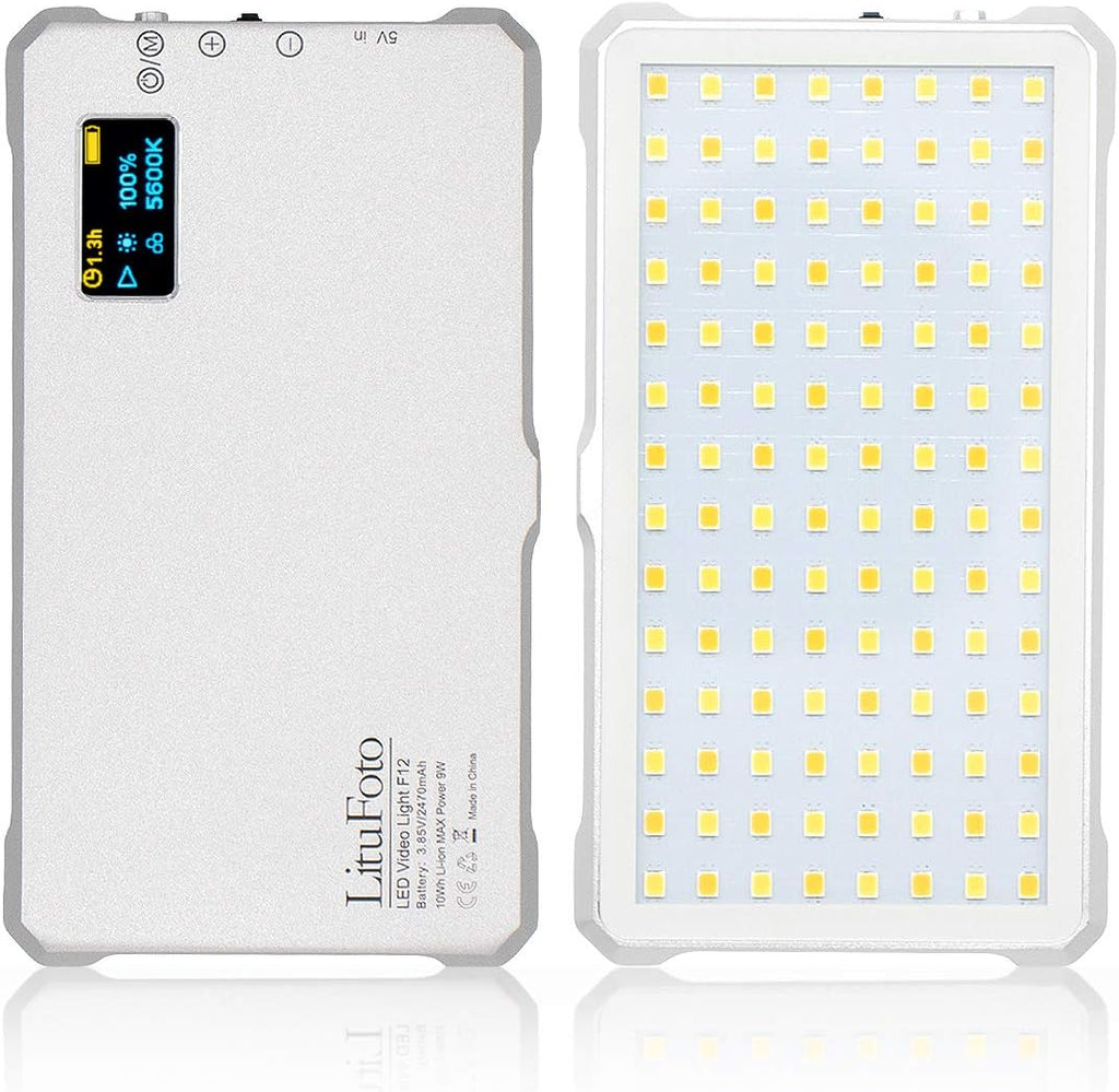 LED Video Light with OLED Display A889963