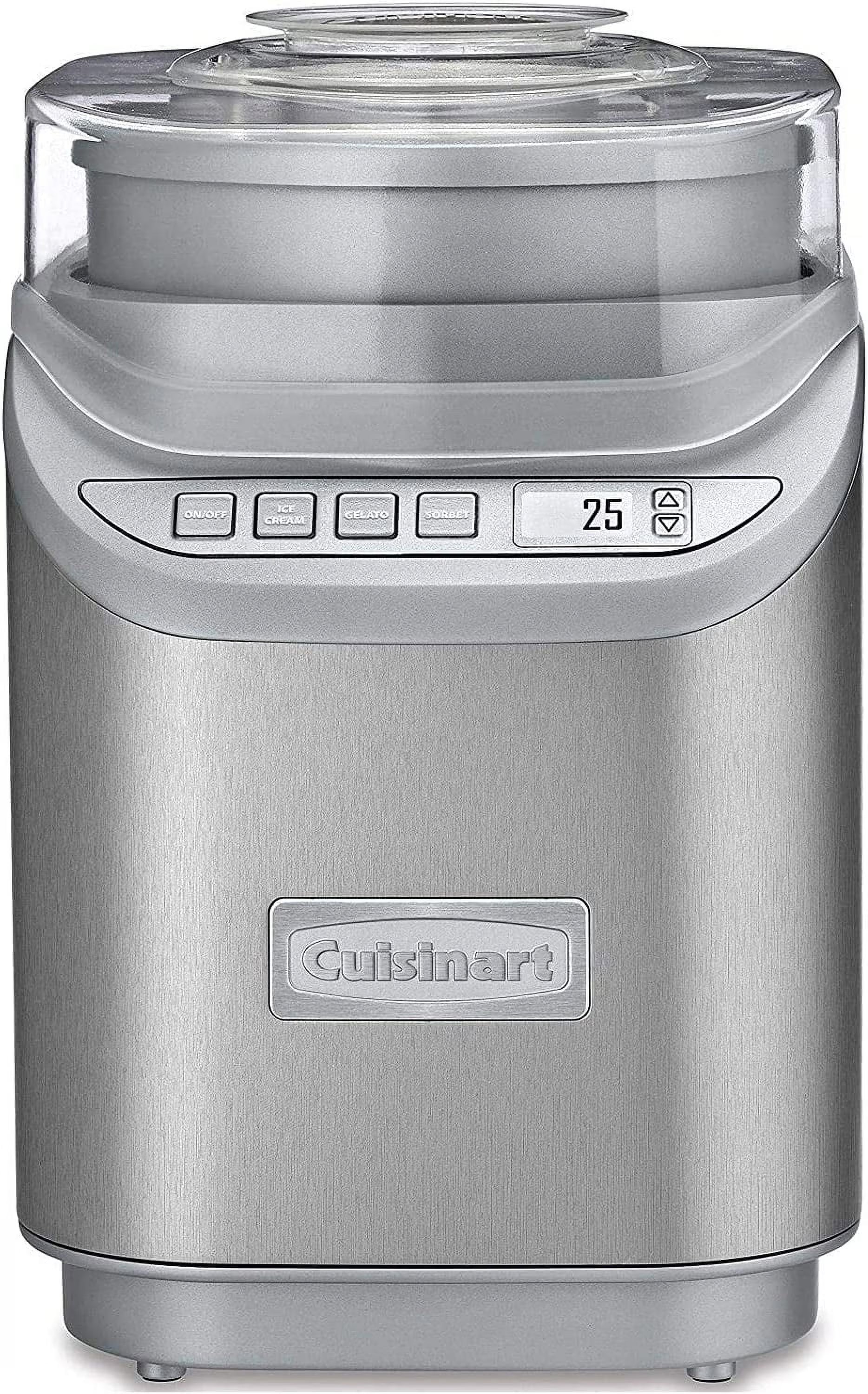 2 Quart Ice Cream Maker Silver K39034