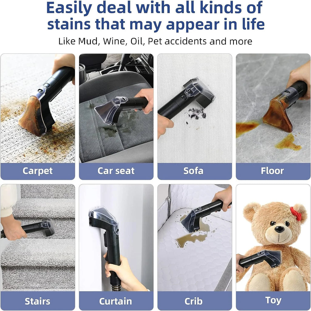 Portable Carpet Cleaner with Pet Spot Stain Remover T72824