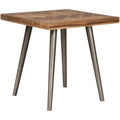 Light Brown Square End Table B187111
