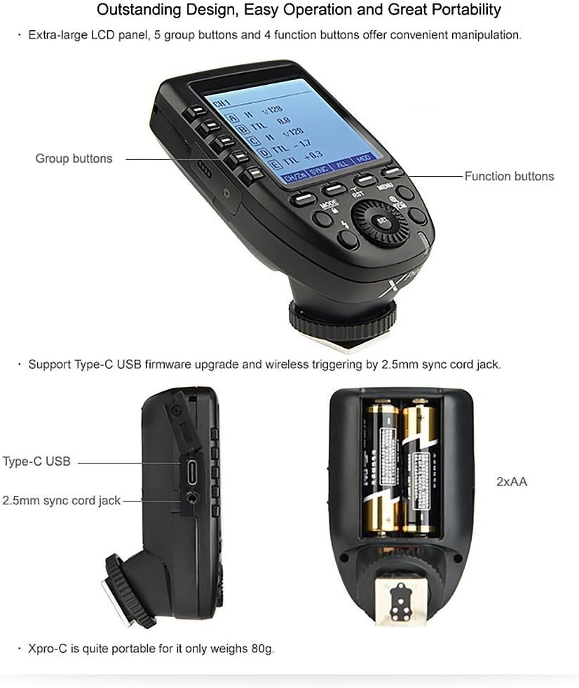 Wireless Flash Trigger with Cleaning Kit Pack of 2 K511