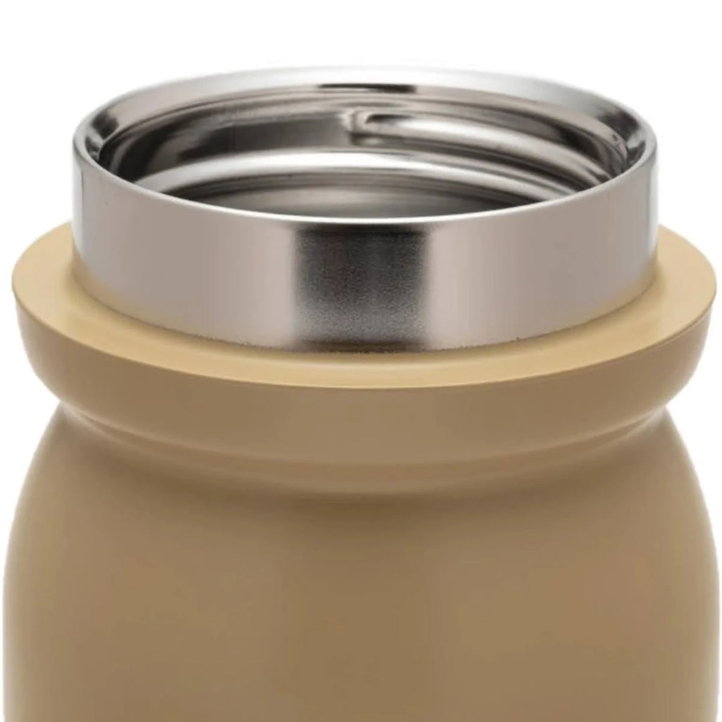 Stainless Vacuum Bottle Milk 350 Coffee Flask Sand B611