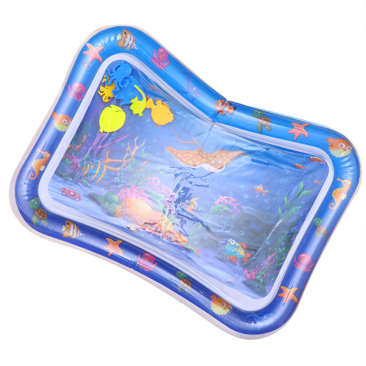 Inflatable Crawling Cushion Water Play Mat (Blue) C488232