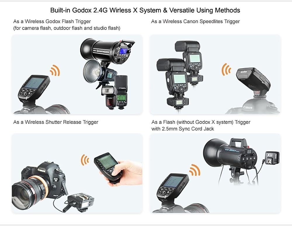 Wireless Flash Trigger with Cleaning Kit Pack of 2 K511