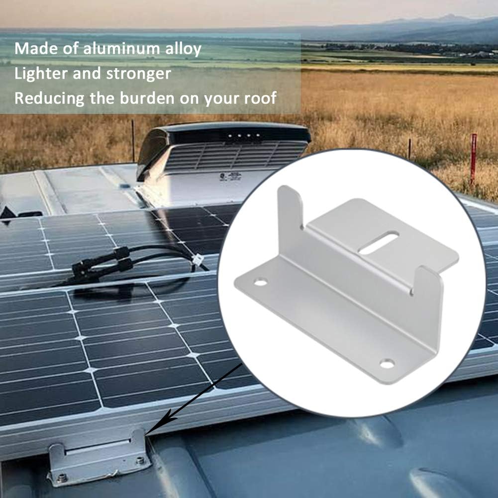Solar Panel Mounting Z Brackets with Nuts and Bolts, Set of 4 Units (8 Set) V75703