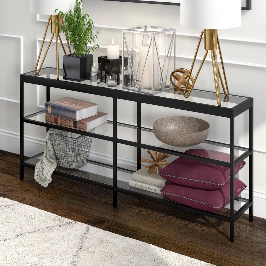 Blackened Bronze Console Table Y547703