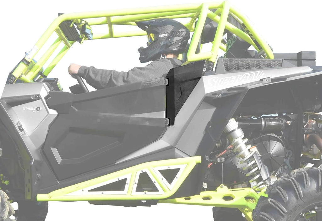 Black Full Plastic Doors with Side Panels for Polaris RZR 900 S Y5268